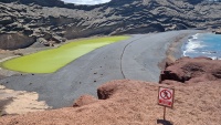 El Lago Verde, der gr&uuml;ne See.